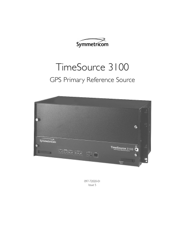 Symmetricom TimeSource 2500 Manual | Manualzz Symmetricom TimeSource 2500 Manual | Manualzz