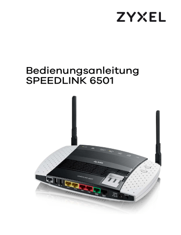 ZyXEL SPEEDLINK 6501 Bedienungsanleitung | Manualzz ZyXEL SPEEDLINK 6501 Bedienungsanleitung | Manualzz