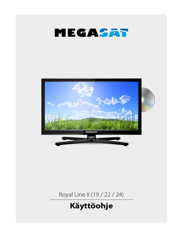 Megasat Royal Line II Series User manual Megasat Royal Line II Series User manual