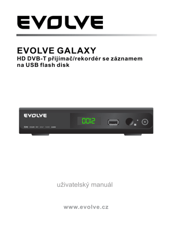 Evolveo galaxy dt 3020hd User manual Evolveo galaxy dt 3020hd User manual