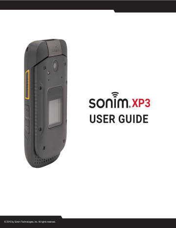 Sonim XP3 AT&T User Guide | Manualzz Sonim XP3 AT&T User Guide | Manualzz