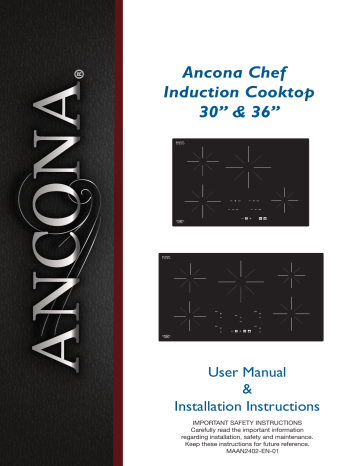 Ancona AN-2412, AN-2402 Product Manual Ancona AN-2412, AN-2402 Product Manual
