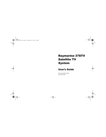 Raymarine 37STV User Manual | Manualzz Raymarine 37STV User Manual | Manualzz