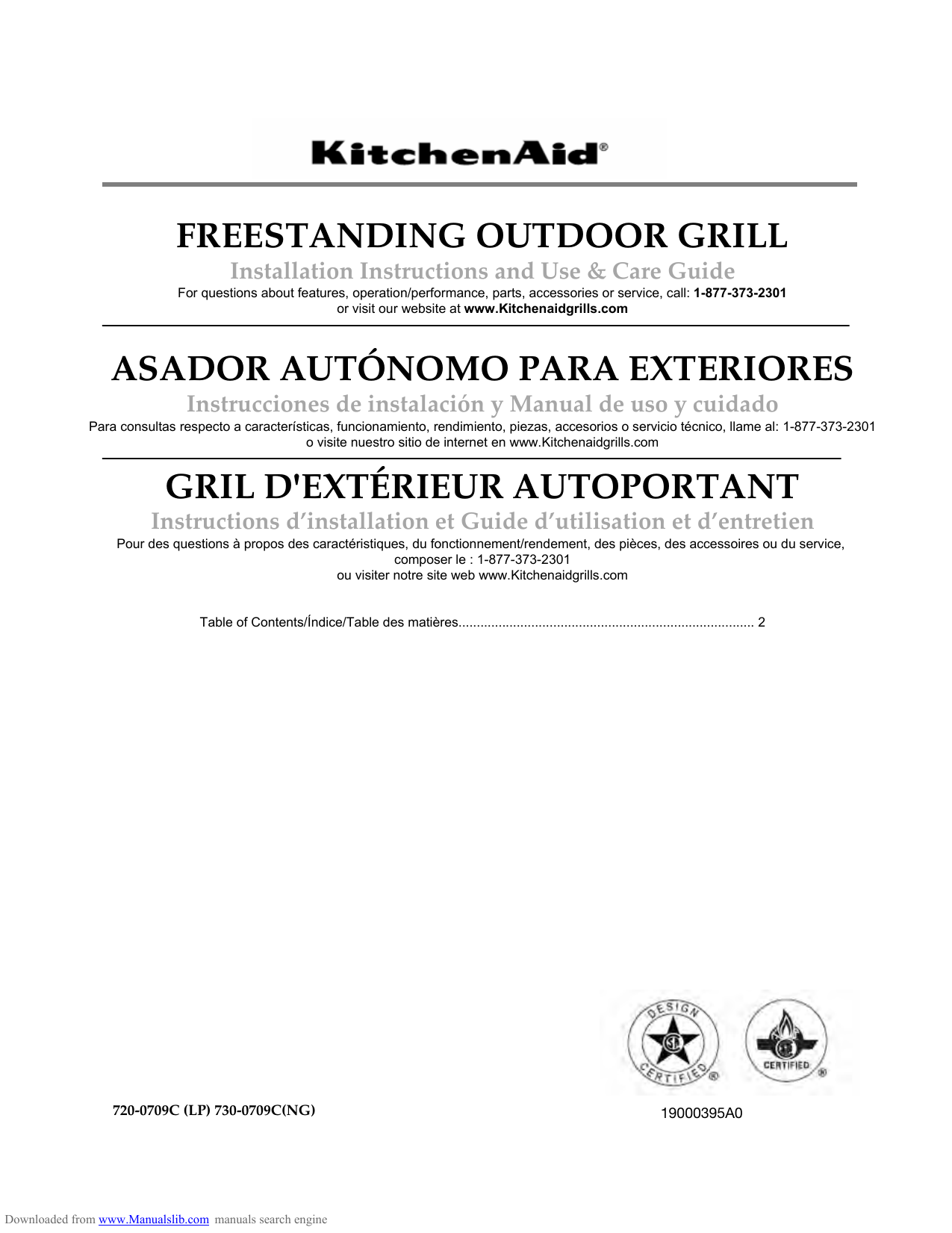 Kitchenaid - Old 720-0709C - Old Bbq And Gas Grill Owner's Manual | Manualzz Kitchenaid - Old 720-0709C - Old Bbq And Gas Grill Owner's Manual | Manualzz