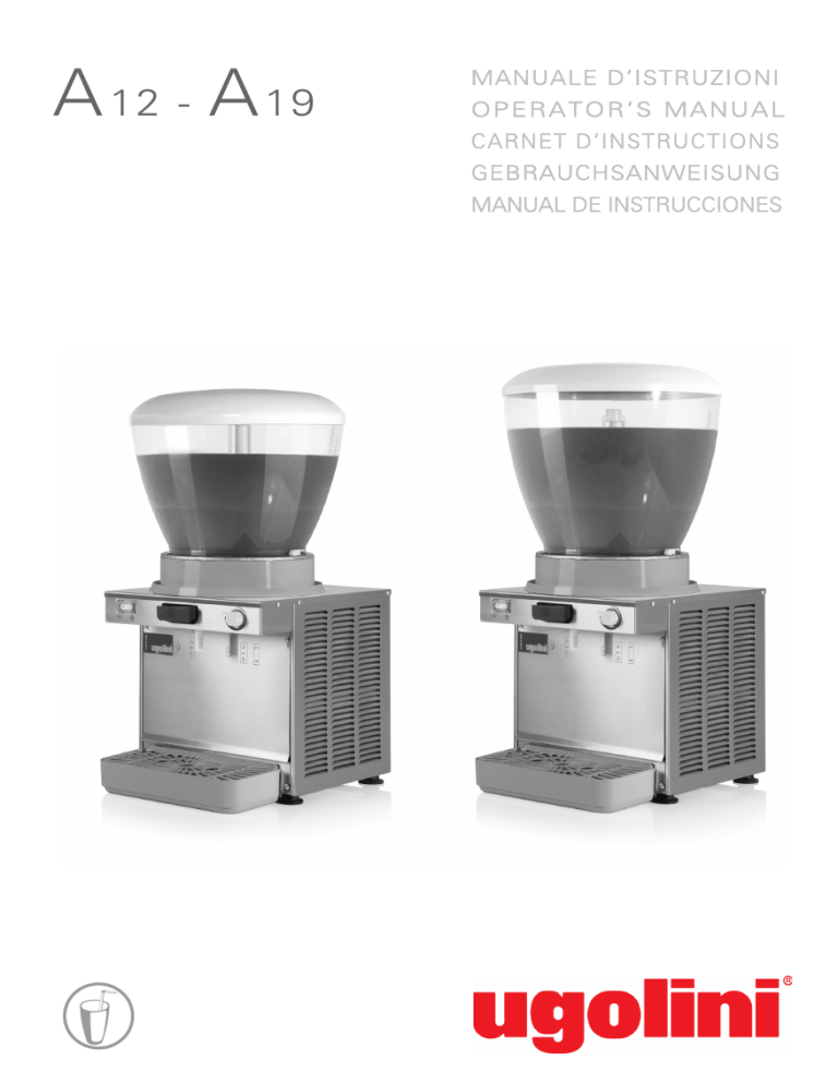 Ugolini A12-19 User manual Ugolini A12-19 User manual