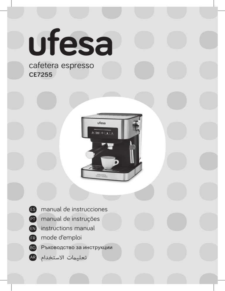 UFESA CE7255 Owner's manual UFESA CE7255 Owner's manual