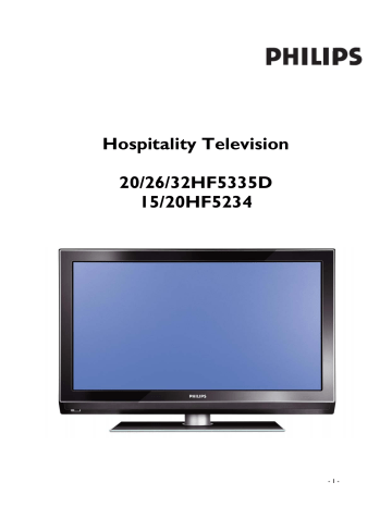 Philips 20HF5335D Owner Manual | Manualzz