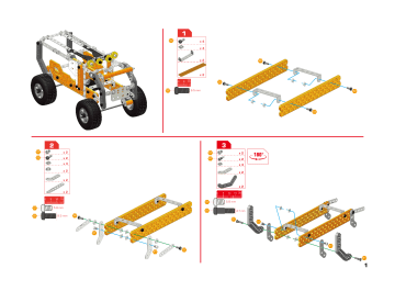 Meccano OFF-ROAD TRUCK 27 in 1 - I Instructions Meccano OFF-ROAD TRUCK 27 in 1 - I Instructions