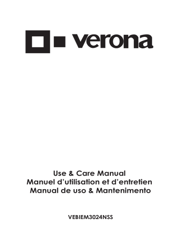 Verona VEBIG30NE, VEBIG30NSS, VEBIEM3024NSS User manual Verona VEBIG30NE, VEBIG30NSS, VEBIEM3024NSS User manual
