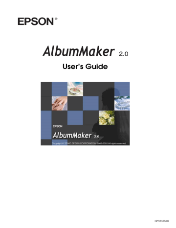 Epson ALBUMMAKER 2 Owner Manual | Manualzz Epson ALBUMMAKER 2 Owner Manual | Manualzz