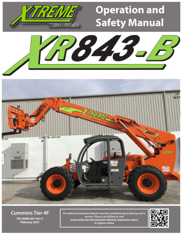Xtreme XR843-B Operating instructions Xtreme XR843-B Operating instructions