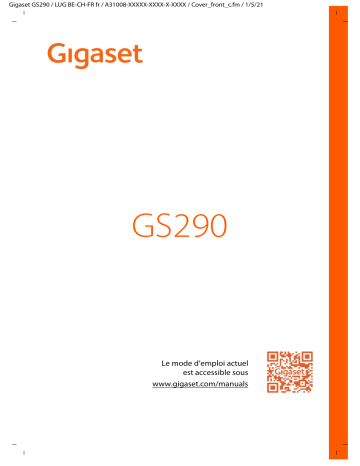 Configurer l'écran d'accueil. Gigaset GS290, Full Display HD Glass Protector (GS290), Book Case SMART (GS290), Booklet Case SMART (GS290) | Manualzz Configurer l'écran d'accueil. Gigaset GS290, Full Display HD Glass Protector (GS290), Book Case SMART (GS290), Booklet Case SMART (GS290) | Manualzz