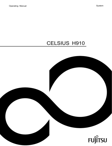 Fujitsu CELSIUS H910 Operating Manual | Manualzz Fujitsu CELSIUS H910 Operating Manual | Manualzz