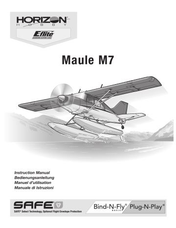 E-FLITE Maule M7 Instruction Manual | Manualzz