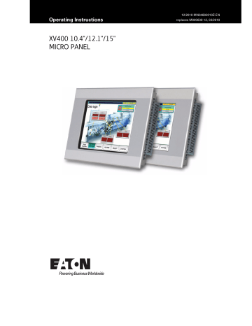 Eaton XV400, XV400 12.1 Eaton XV400, XV400 12.1