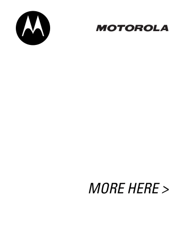 Motorola T720 CDMA Manual | Manualzz Motorola T720 CDMA Manual | Manualzz