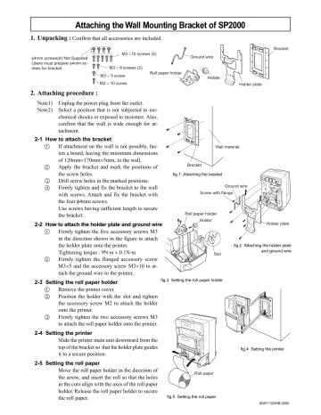 Star Micronics SP2000 User manual Star Micronics SP2000 User manual