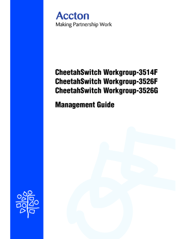 Accton Technology CheetahSwitch Workgroup-3526F Management Manual | Manualzz Accton Technology CheetahSwitch Workgroup-3526F Management Manual | Manualzz