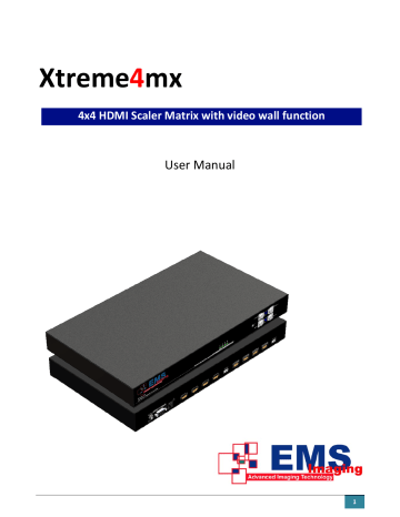 EMS Xtreme4mx User Manual | Manualzz