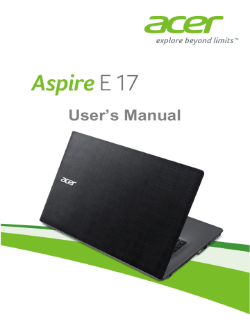 Acer Aspire E 17-E5-772 Owner Manual | Manualzz