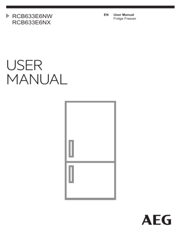 AEG RCB633E6NW, RCB633E6NX User manual AEG RCB633E6NW, RCB633E6NX User manual