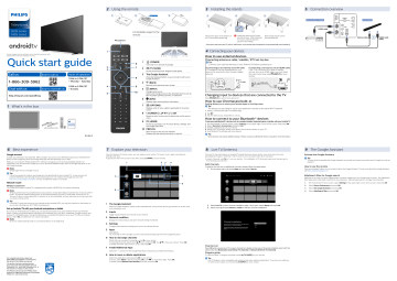 Philips Android TV 32PFL5505/32PFL5405 Quick Start Guide | Manualzz Philips Android TV 32PFL5505/32PFL5405 Quick Start Guide | Manualzz