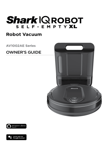 Shark Iq Robot Av Ae Series Robot Vacuum User Manual Manualzz