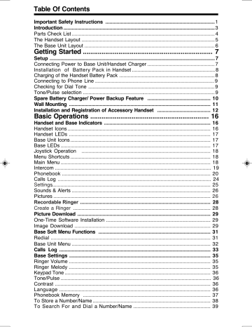 VTech i 5836 Manual | Manualzz VTech i 5836 Manual | Manualzz