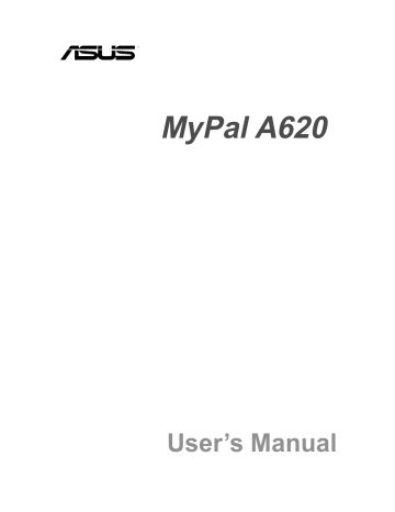 Asus MYPAL A620 Owner Manual | Manualzz Asus MYPAL A620 Owner Manual | Manualzz