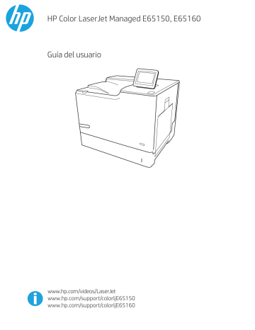 HP Color LaserJet Managed E65150 series El manual del propietario | Manualzz HP Color LaserJet Managed E65150 series El manual del propietario | Manualzz