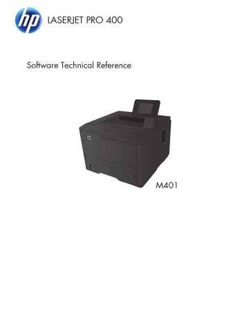 HP LaserJet Pro 400 Printer M401 series Technical Reference | Manualzz HP LaserJet Pro 400 Printer M401 series Technical Reference | Manualzz