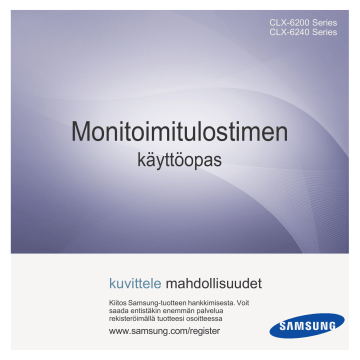 HP Samsung CLX-6200 Color Laser Multifunction Printer series User's Guide | Manualzz HP Samsung CLX-6200 Color Laser Multifunction Printer series User's Guide | Manualzz