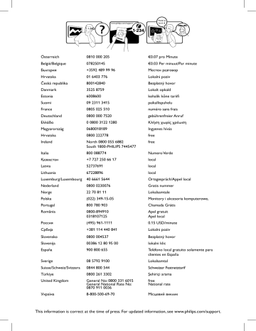 Philips 42PFL8654H/12 LCD-TV Användarmanual | Manualzz Philips 42PFL8654H/12 LCD-TV Användarmanual | Manualzz