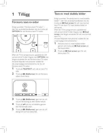 Philips 32PFL7423D/12 LCD-TV Användarmanual | Manualzz Philips 32PFL7423D/12 LCD-TV Användarmanual | Manualzz