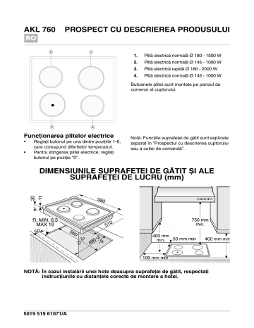 Ignis Akl Ix Hob Grafic De Program Manualzz