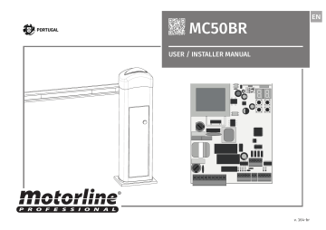 Motorline Professional Mc Br User Installer S Manual Manualzz