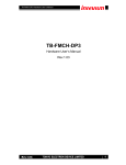 Inrevium TB-FMCH-DP3 Hardware User Manual