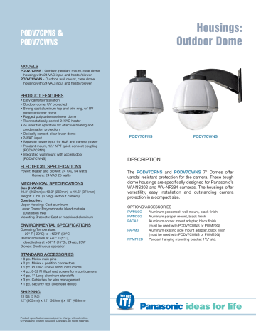 Panasonic PODV7CPNS Specifications | Manualzz Panasonic PODV7CPNS Specifications | Manualzz