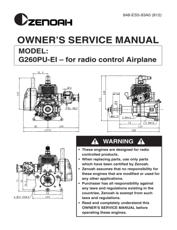 Zenoah G260PU Operation Manual | Manualzz