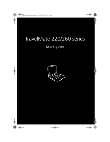 Acer 260 series Laptop User manual | Manualzz Acer 260 series Laptop User manual | Manualzz