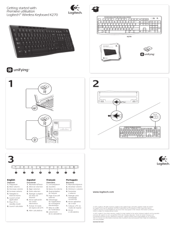 Logitech Wireless Keyboard User Manual Manualzz