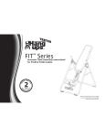 Hang ups Teeter Fit-50, Fit-60 Assembly Instructions Manual