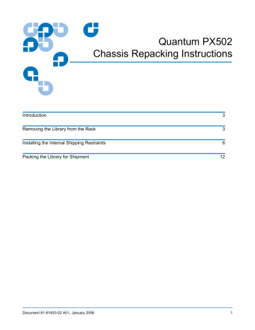 Quantum PX502 Introduction Manual | Manualzz Quantum PX502 Introduction Manual | Manualzz