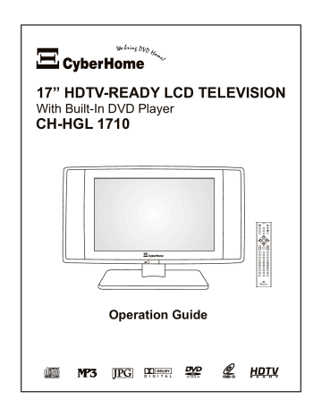 CyberHome CH-HGL 1710, HGL 1710 Operation Manual | Manualzz