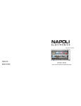 NAPOLI ELECTRONICS NPL-DVD TV 7929 BT Instruction Manual