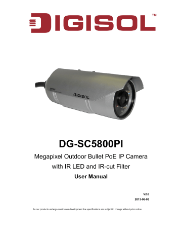Digisol DG-SC5800PI User Manual | Manualzz Digisol DG-SC5800PI User Manual | Manualzz