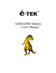 ETEK TD-8013 User Manual