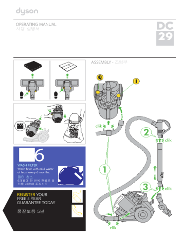 Dyson Vacuum Cleaner User Manual Manualzz