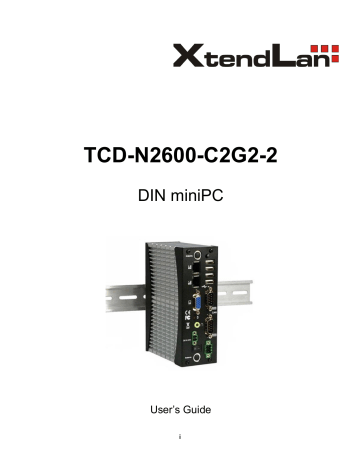 XtendLan TCD-N2600-C2G2-2 User Manual | Manualzz XtendLan TCD-N2600-C2G2-2 User Manual | Manualzz