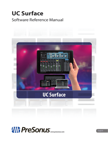 PreSonus UC Surface Reference manual | Manualzz PreSonus UC Surface Reference manual | Manualzz